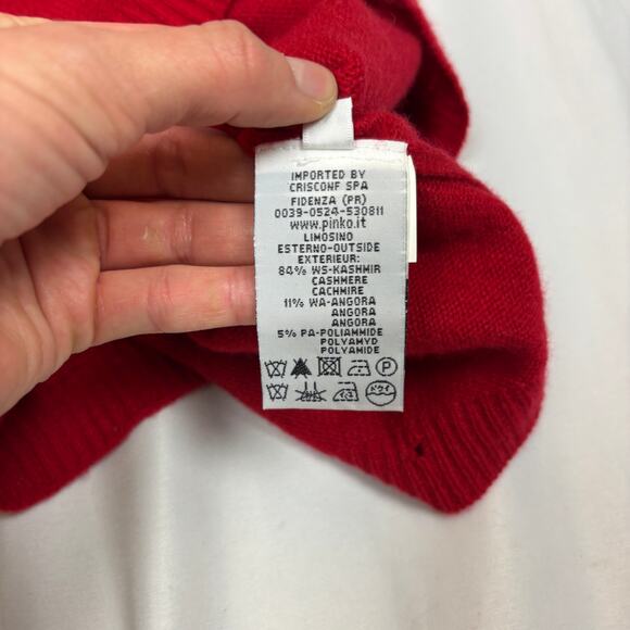 Skelanimals Cashmere Angora ChungKee Panda Sweater Women's M Grunge Goth - Picture 10 of 15